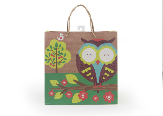 Good price Dilipat Biodegradable Present Paper Bag / Large Brown Paper Gift Bags on line