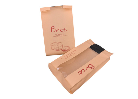 Good price Tas Makanan Resealable Kustom Dicetak Berkelanjutan Dengan Layanan OEM Jendela Yang Jelas on line