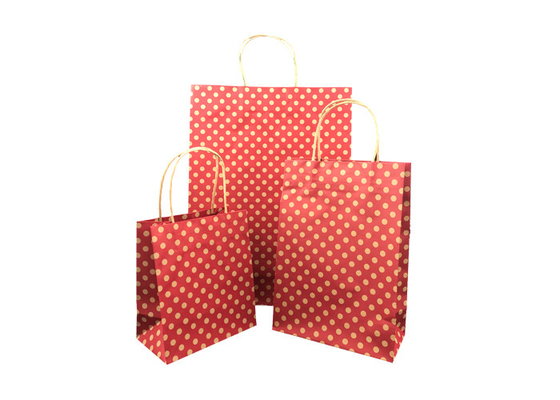 Good price Kemasan Natal Mewah Merah Tebal / Tas Hadiah Natal Mini Percetakan Spot on line