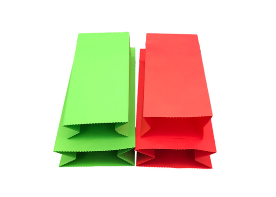 Good price Kemasan Kertas Eco Resealable berwarna-warni, Tas Kertas Cetak Kustom on line