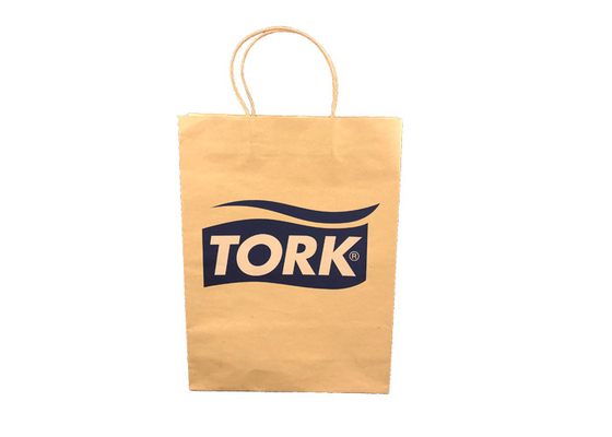 Good price Kemasan Kertas Eco Alam / Mini Brown Paper Gift Bags Dengan Pegangan on line