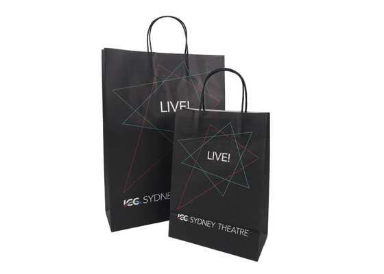 Good price Tas Kemasan Kertas Pelindung Biodegradable Hitam Desain Profesional on line