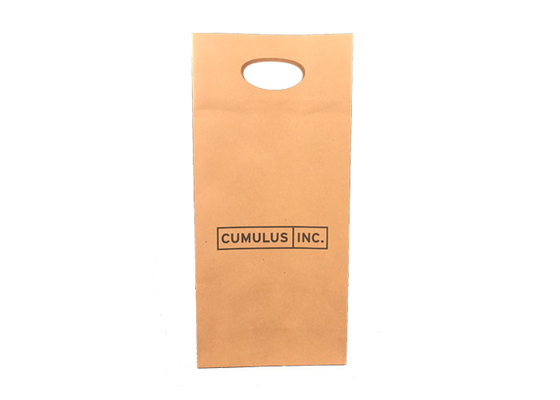 Good price Brown Biodegradable Tunggal Botol Anggur Karton Box Eco - Desain Ramah on line