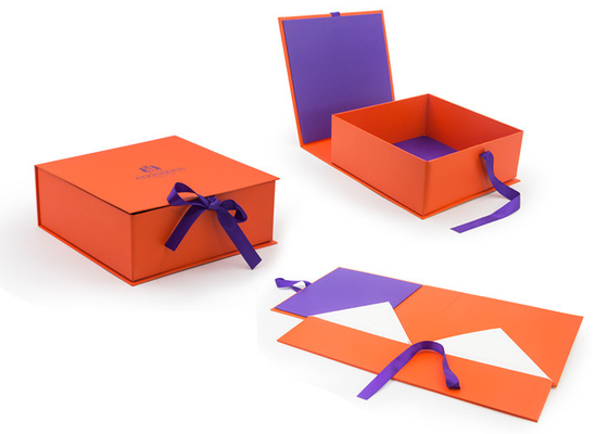 kualitas Offset Printing Collapsible Magnetic Box Kemasan menghemat biaya pengiriman dan ruang pabrik