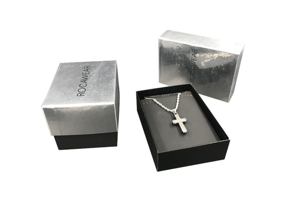 Good price Dekoratif Daur Ulang Kraft Kertas Perhiasan Gift Box Layanan Percetakan Sutra OEM on line