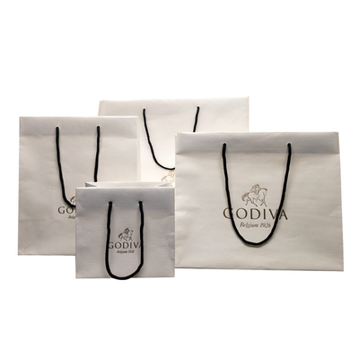 Good price 80gsm SGS CMYK Tas Belanja Ramah Lingkungan Dengan Pegangan Tali on line