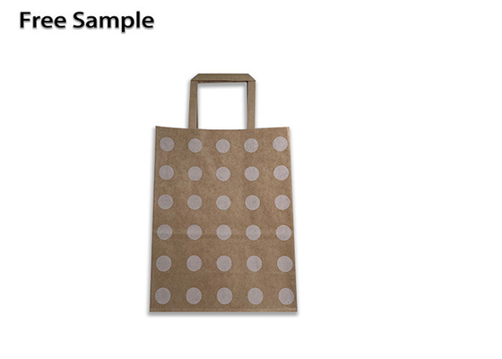 Good price Brown FSC 300gsm, Tas Belanja Kertas Kraft, Cetak Offset on line
